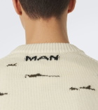 Junya Watanabe Intarsia wool sweater
