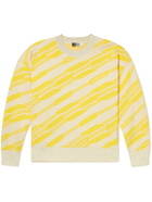 Isabel Marant - Elies Jacquard-Knit Sweater - Yellow