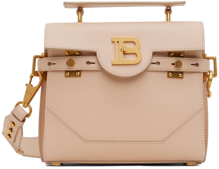 Balmain Beige B-Buzz 23 Bag Balmain