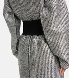 Moncler Genius - 2 Moncler 1952 Lurex® wool-blend midi skirt