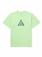 Nike - ACG Logo-Print Dri-FIT T-Shirt - Green