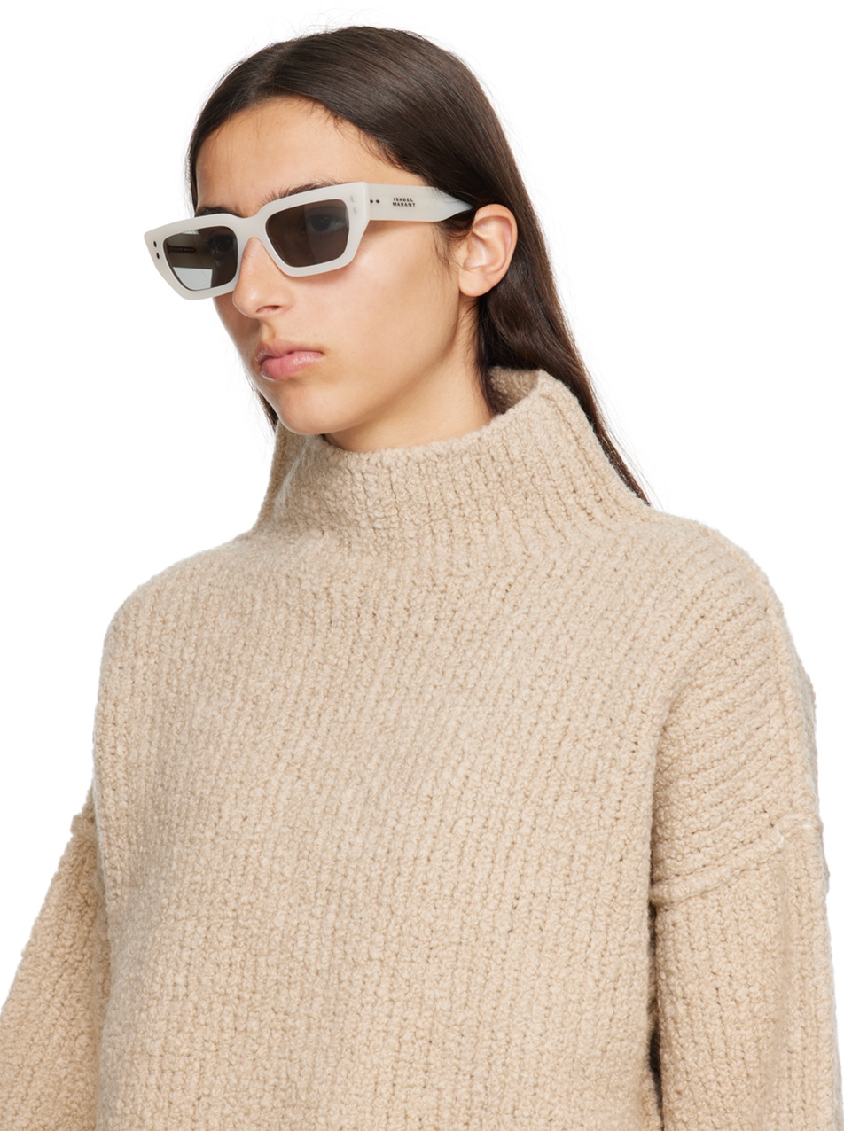Isabel Marant Off-White Slim Sunglasses