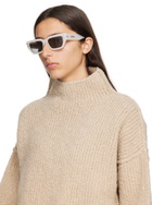 Isabel Marant Off-White Slim Sunglasses