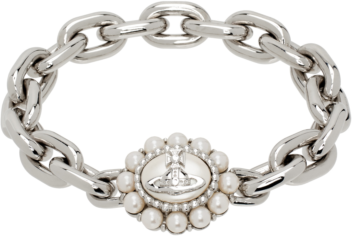 Vivienne Westwood Silver Amaya Chain Bracelet Vivienne Westwood