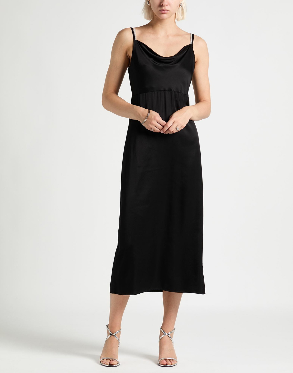 Peserico Womens Midi dress in Black