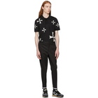 Neil Barrett Black Reflective Cuff Trousers