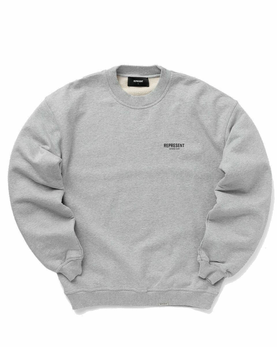 Photo: Represent Represent Owners Club Sweater Grey - Mens - Sweatshirts