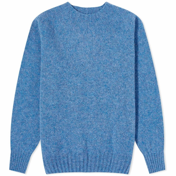 Photo: Howlin by Morrison Men's Howlin' Birth of the Cool Crew Knit in Paradise Blue