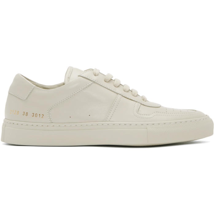 Photo: Common Projects Grey B-Ball Low Sneakers 
