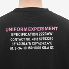 Uniform Experiment Men's Location Logo T-Shirt in Black