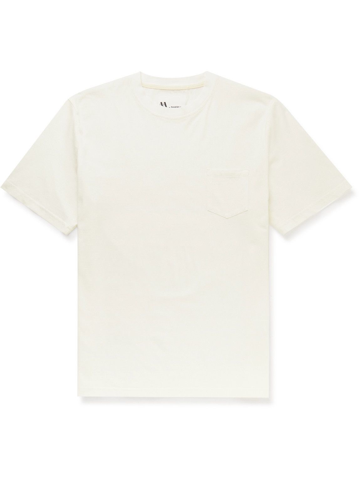 DOPPIAA - Aaktion Cotton-Jersey T-Shirt - White DOPPIAA