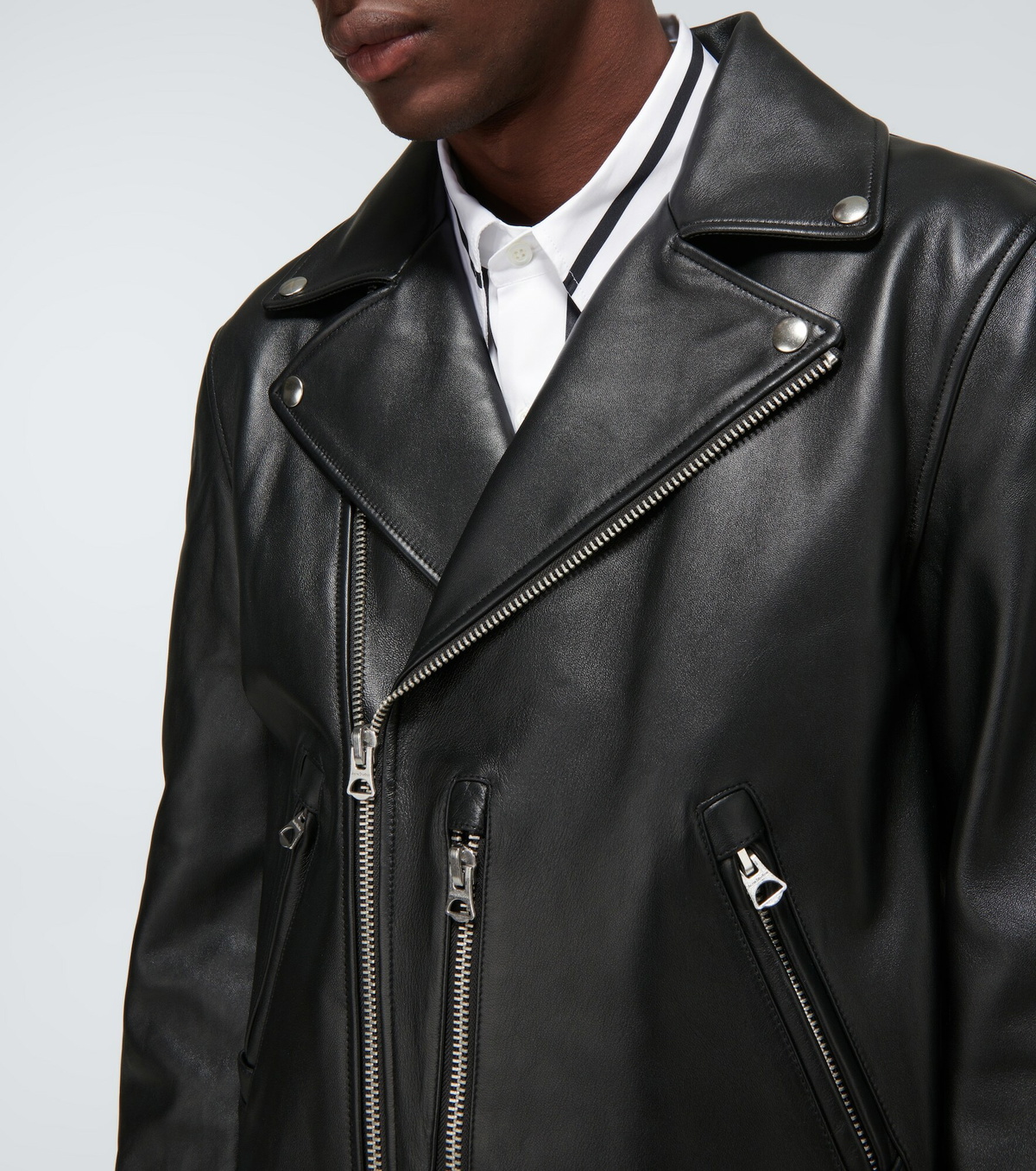 Acne Studios - Leather biker jacket Acne Studios
