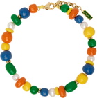 éliou Multicolor Charm Necklace