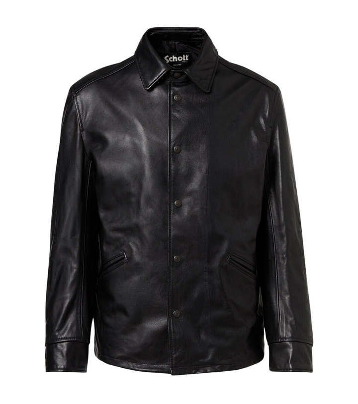 Photo: Junya Watanabe Schott leather jacket