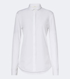 The Row Lapina cotton poplin shirt