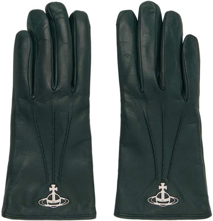 Photo: Vivienne Westwood Green Orb Gloves