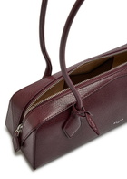 Alaïa Le Teckel Medium Grained Leather Shoulder bag - Burgundy - One Size