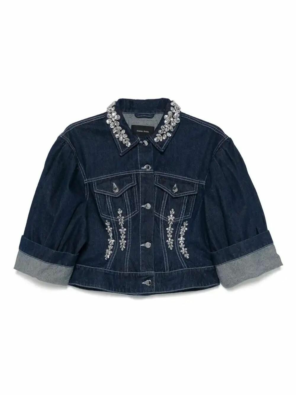 【SIMONE ROCHA】Carnation Cagoule オーガンザ ジャケット Simone Rocha Carnation Organza Cagoule Jacket in Orange | Lyst