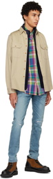 Polo Ralph Lauren Khaki Garment-Dyed Denim Shirt