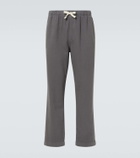 Frame Cotton straight pants