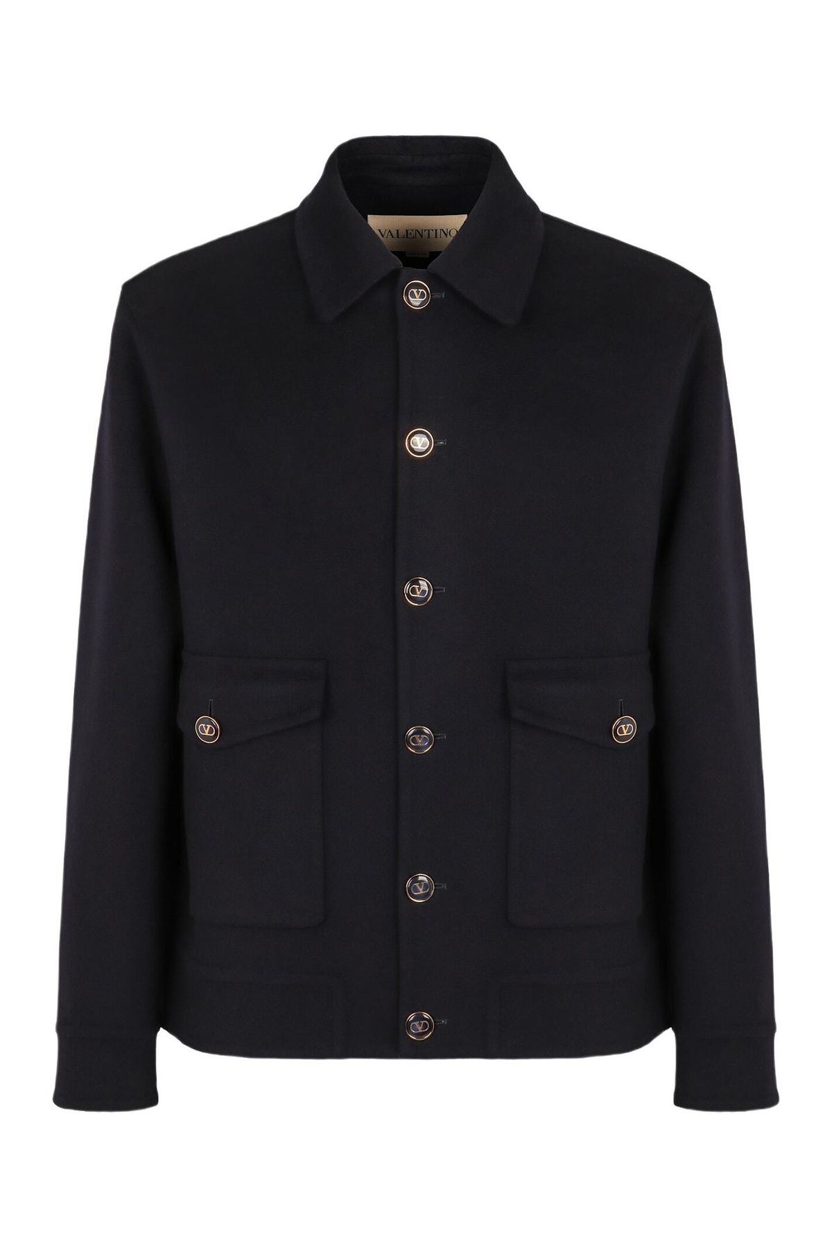 Haider Ackermann Black Jersey Embroidered Perth Bomber