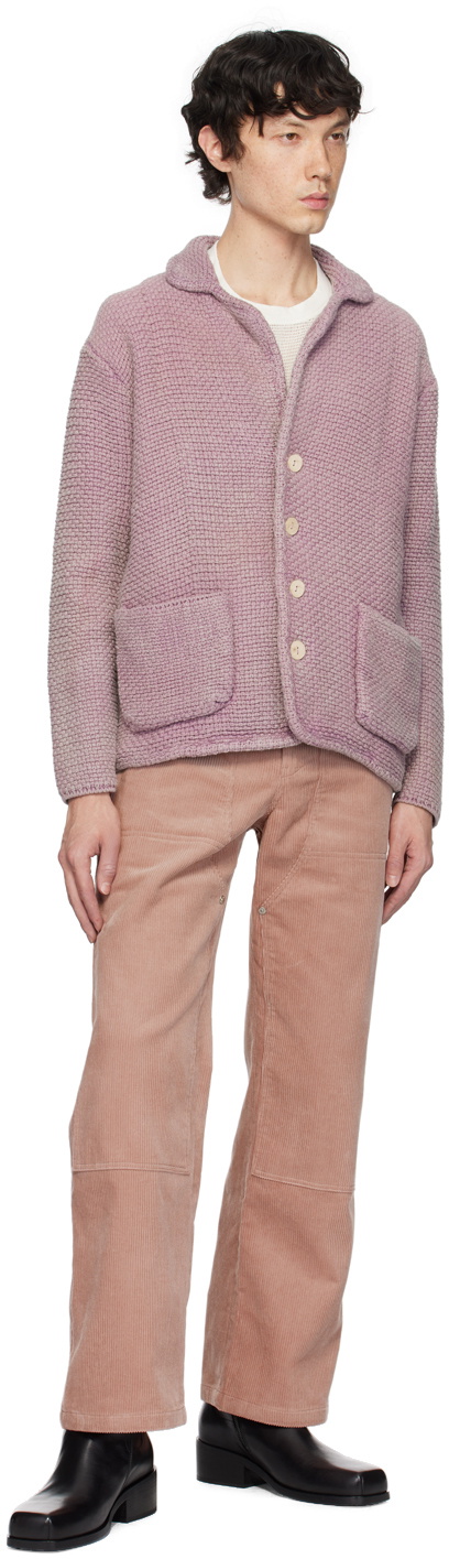Isa Boulder SSENSE Exclusive Purple Dash Blazer