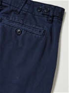 Alex Mill - Straight-Leg Garment-Dyed Cotton-Twill Chinos - Blue