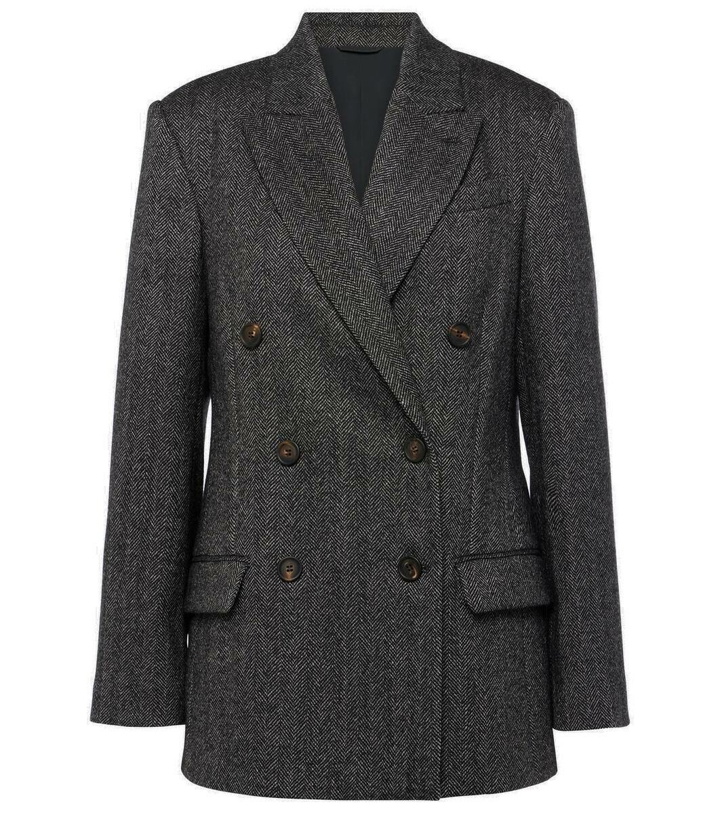 Photo: Brunello Cucinelli Wool-blend blazer