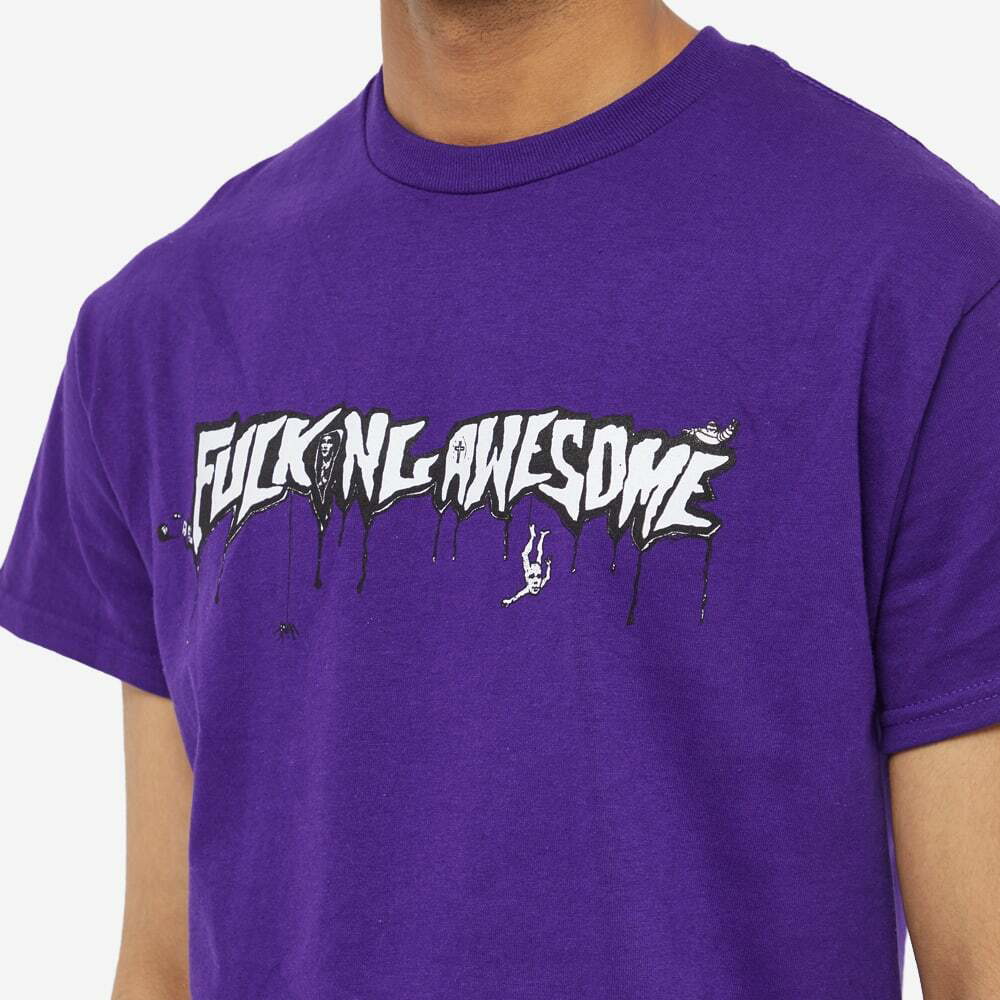 Fucking Awesome Men's Quantum Leap T-Shirt in Violet