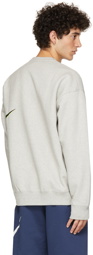 Nike Grey Kim Jones Edition Fleece Crew NRG Sweatshirt