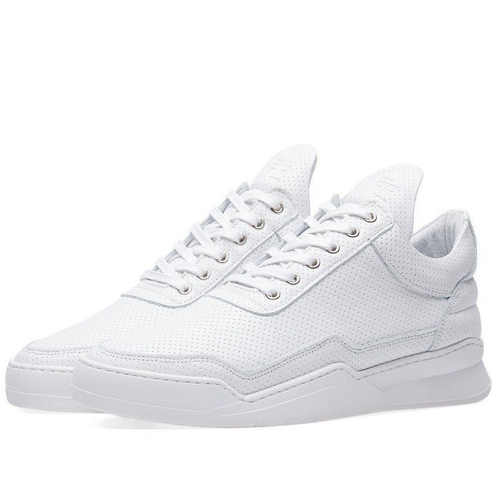 Photo: Filling Pieces Low Top Sneaker White