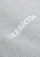 Cole Buxton Logo-print Cotton Sweatpants Grey
