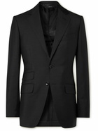 TOM FORD - O'Connor Slim-Fit Mohair and Wool-Blend Suit Jacket - Black