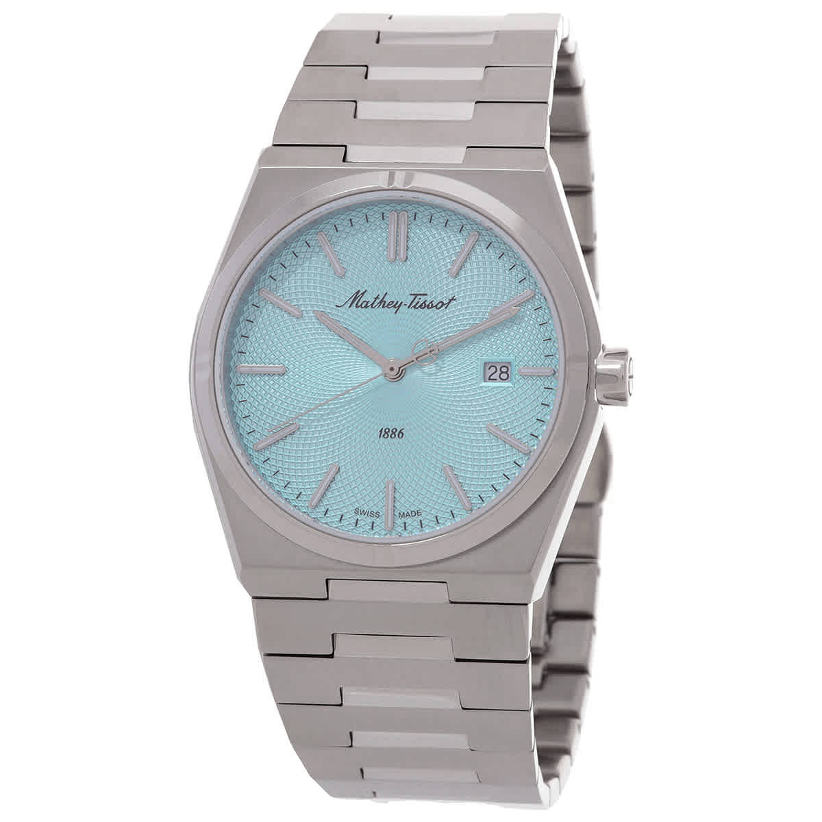 Mathey-Tissot Zeus Blue Dial Mens Watch H118SK Mathey-Tissot