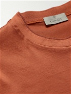 Canali - Slim-Fit Cotton-Jersey T-Shirt - Orange