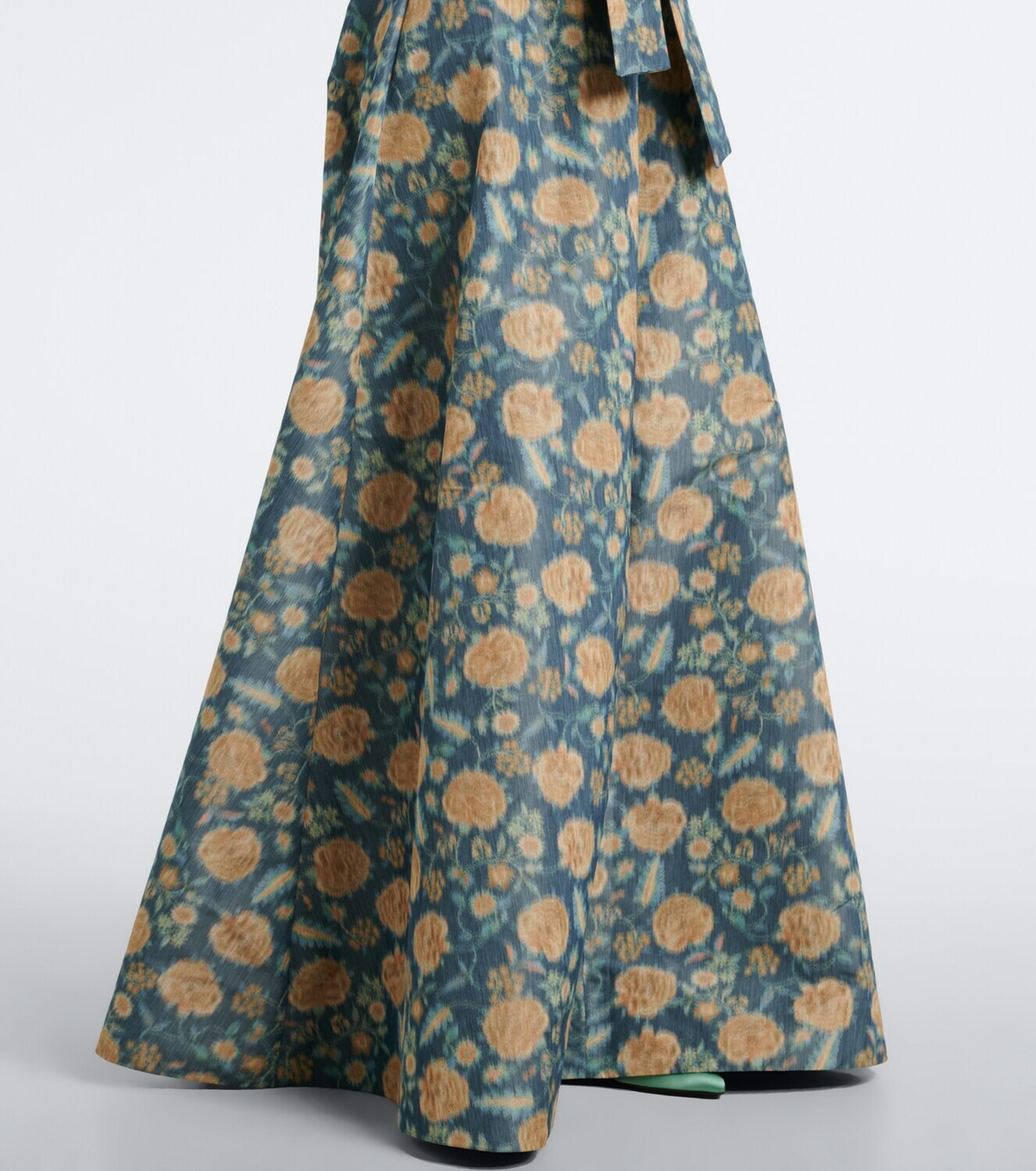 Markarian Margaretta belted floral gown