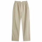 Folk Men's Linen Drawcord Assembly Pants in Sage