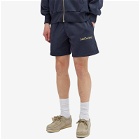 Late Checkout Men's Logo Shorts in Blue