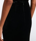 Roland Mouret Velvet maxi skirt