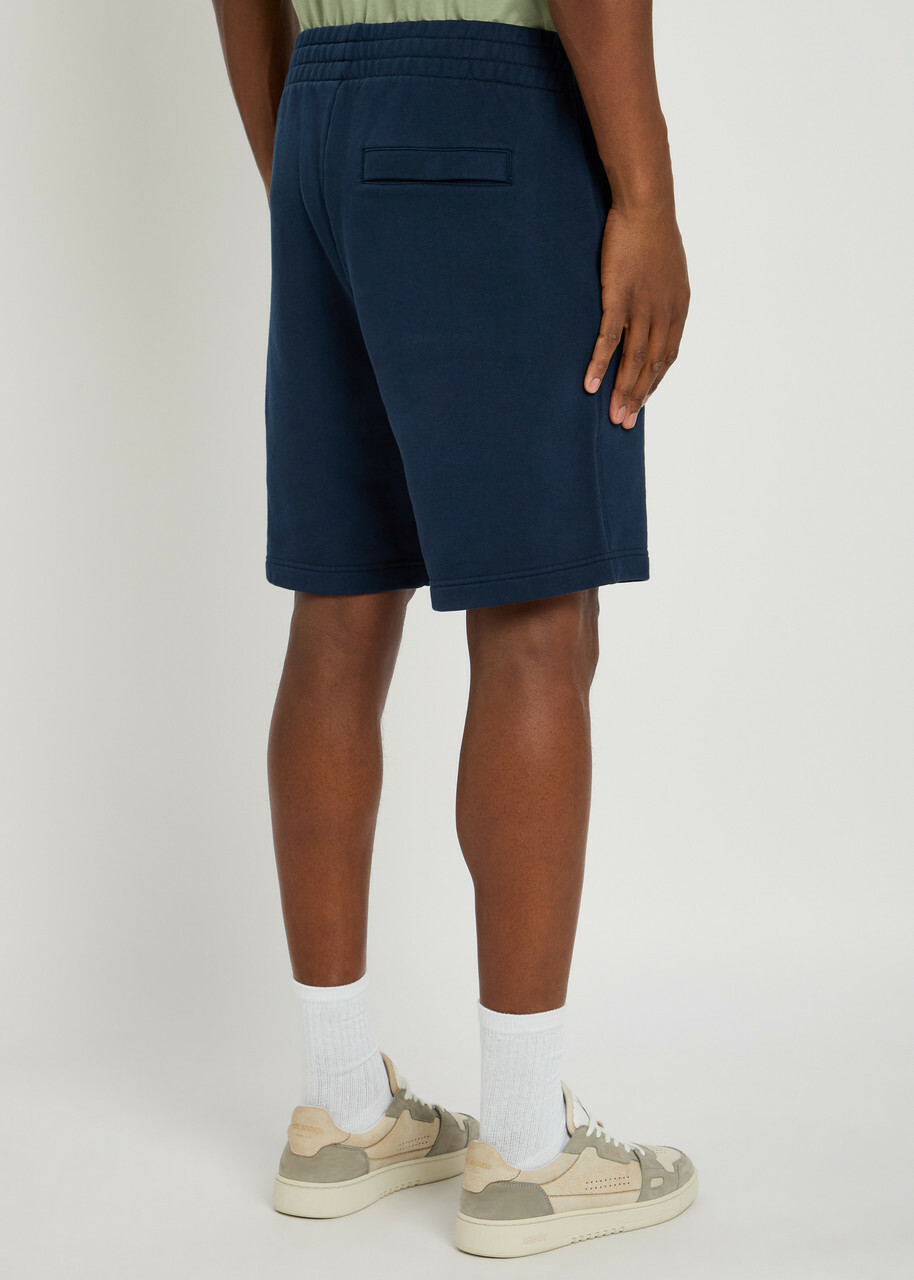 Sandbanks Badge Logo Cotton Shorts Navy