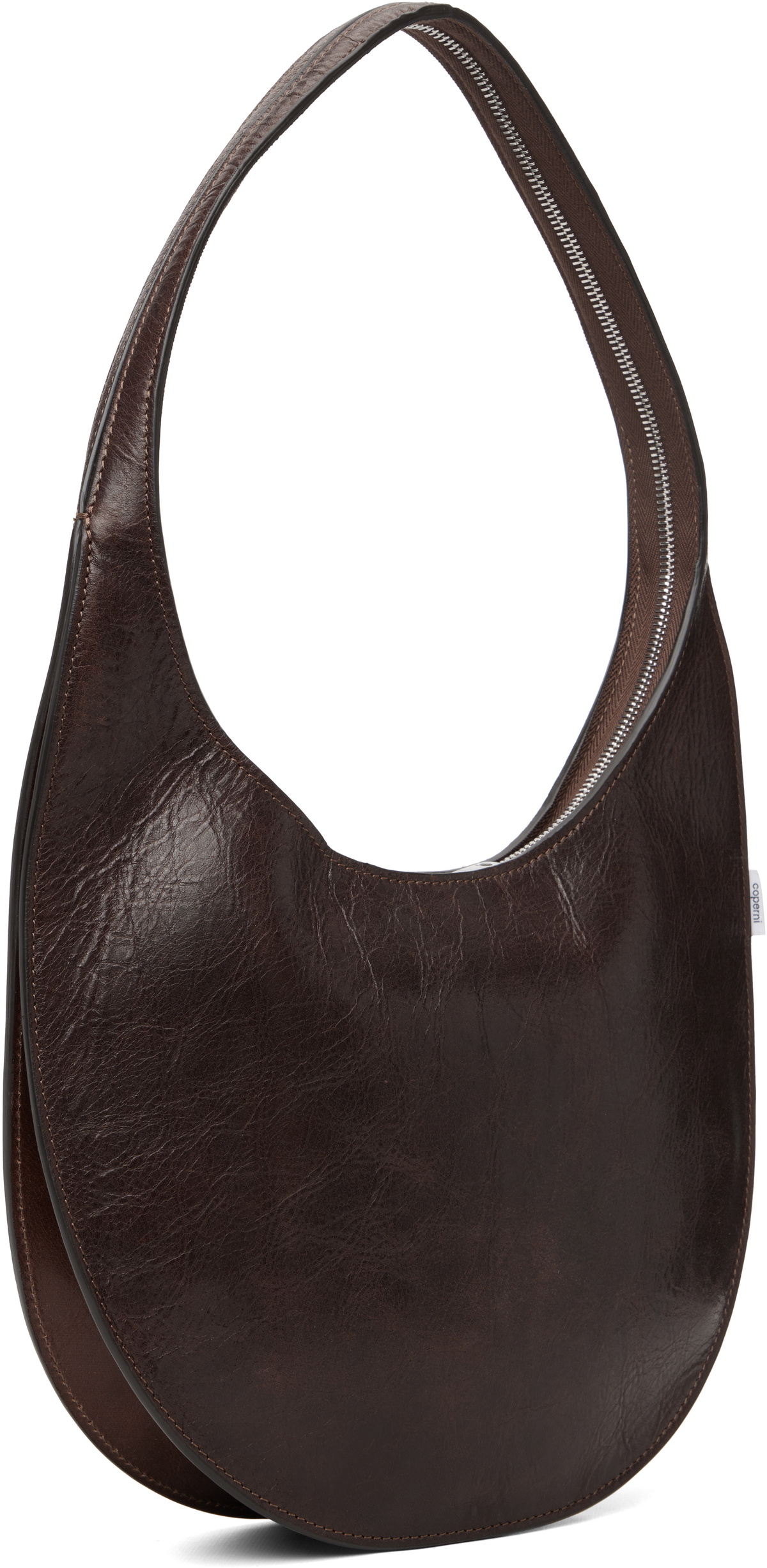 Coperni Brown Medium Soft Swipe Bag