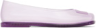 Marc Jacobs Purple Melissa Edition Ruby Ballerina Flats