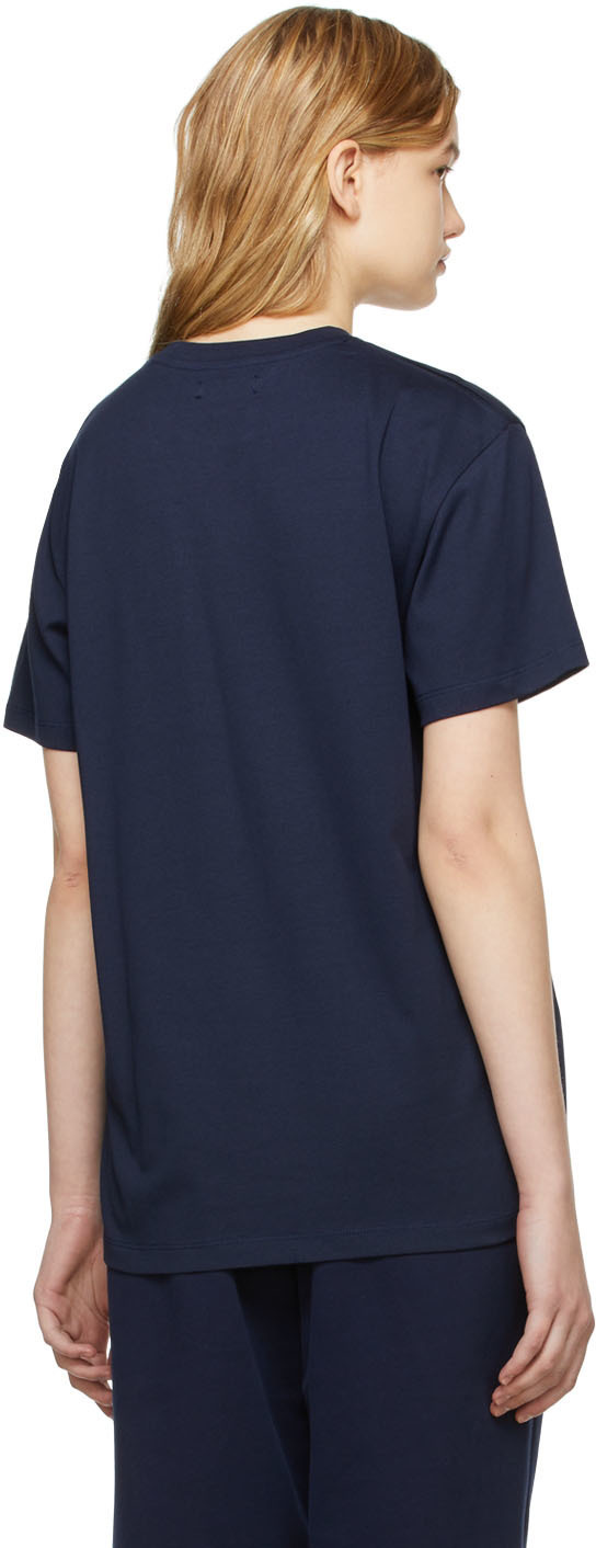 PANGAIA Navy Organic Cotton T-Shirt