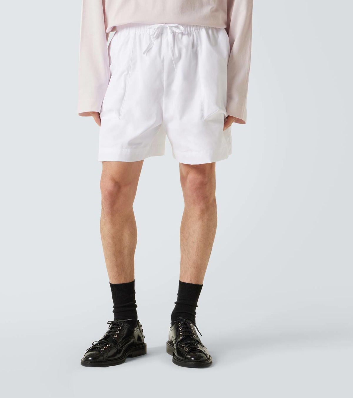 Simone Rocha Cotton cargo shorts