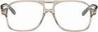 TOM FORD Brown Navigator Glasses