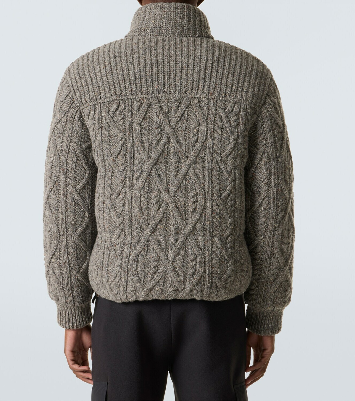 Moncler Grenoble Après Ski virgin wool down jacket