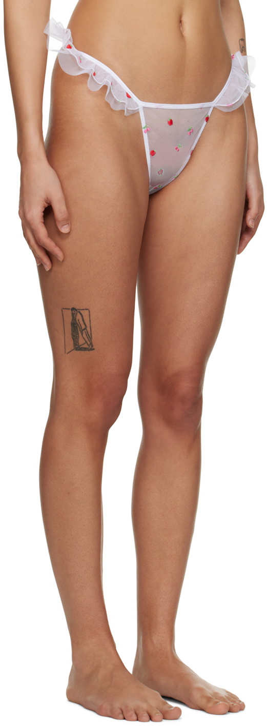 Le Petit Trou White Pomme Briefs