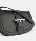 Alexander McQueen T-Bar Mini leather shoulder bag