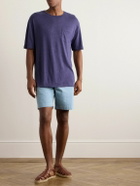Frescobol Carioca - Carmo Linen T-Shirt - Blue