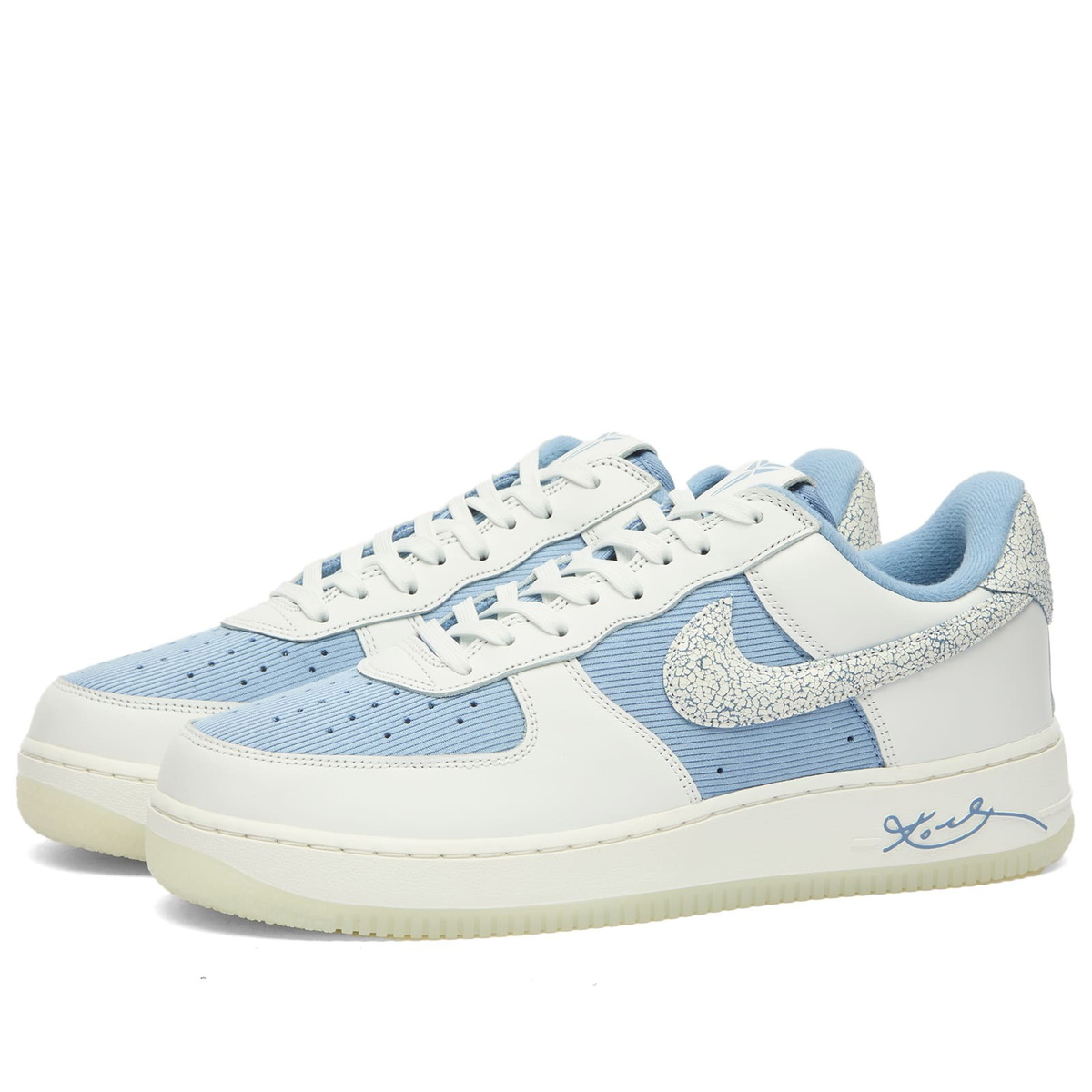 Nike Air Force 1 Low Protro Sneaker in Blue/White/Gold